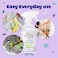 Originally Yellow Plant-Based Bathroom Vinegar Cleaner Organic Lavender Spray, 470ml