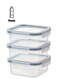 container, square/plastic750 ml