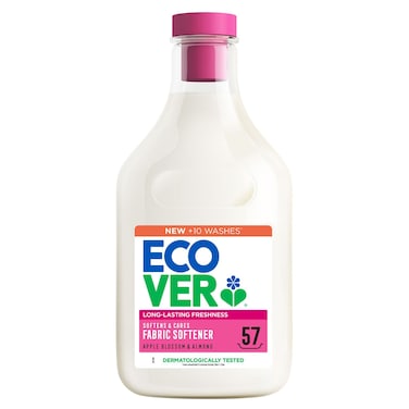 Ecover Fabric Softener Apple Blossom and Almond, Long-Lasting Freshness, 1.43L