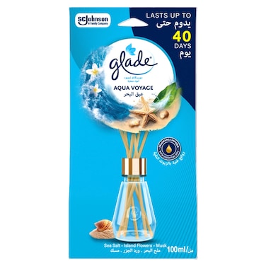 Glade Reed Diffuser Air Freshener Aqua Voyage, 100ml
