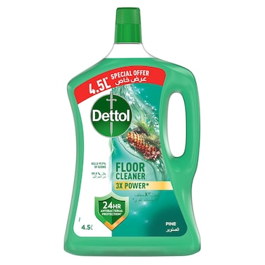 Dettol Multipurpose Floor Cleaner Pine, 4.5L
