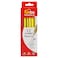 Funbo Jumbo HB Graphite Pencils with Eraser, Yellow, Pack of 12