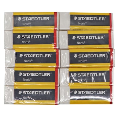 Staedtler Noris Erasers, Pack of 10