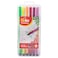 Funbo Fineliner Pens, 12 Colors, 0.4 mm