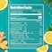 HalaPop Ginger Lemon Prebiotic Sparkling Soda, Zero Added Sugar Drink, 250ml Pack of 4