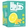 HalaPop Ginger Lemon Prebiotic Sparkling Soda, Zero Added Sugar Drink, 250ml Pack of 4