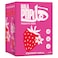 HalaPop Strawberry Vanilla Prebiotic Sparkling Soda Zero Added Sugar Drink, 250ml Pack of 4