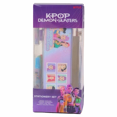 Netflix KPop Demon Hunters Stationery Activity Box
