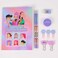 Netflix KPop Demon Hunters 10-Piece Ziplock Stationery Set