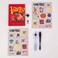 Netflix One Piece Secret Glitter Notebook with Magic Pen Set