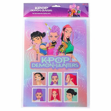 Netflix K-Pop Demon Hunters A4 Notebook