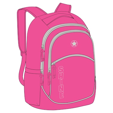 Toretto 18" Backpack-G, Pink, 18 Inch