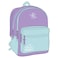 Toretto 18-Inch Backpack Y, Purple and Mint Green