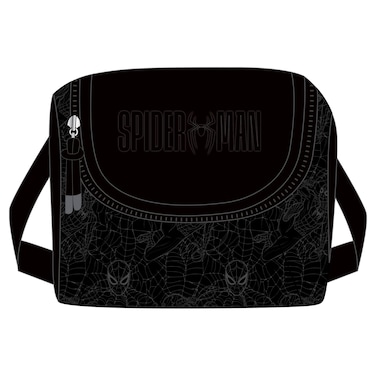 Spider-Man Lunch Bag A, Black Insulated Lunch Bag