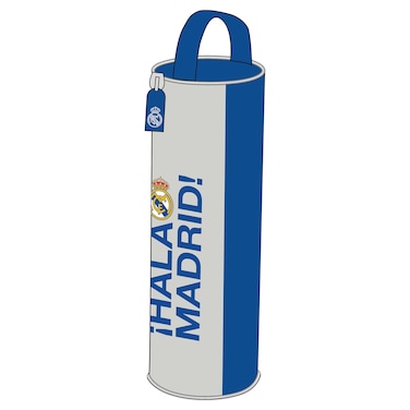 Real Madrid Pencil Case, White and Blue