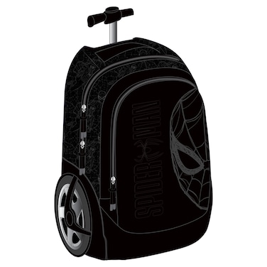 Spider-Man 20 Inch Big Wheel Trolley Bag, Black