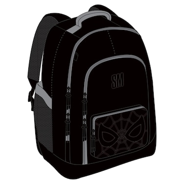 Spider-Man 18 Inch Backpack B, Black