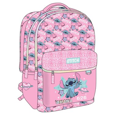 Stitch 18 Inch Backpack B, Pink