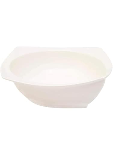 Shallow nevel bowl, white, 9.25 inch, jx52-b002-01