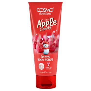 Cosmo Delicious Frosted Apple Candy Yummy Body Scrub, 275ml