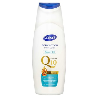 Cosmo Q10 Body Lotion with Argan Oil, 400ml