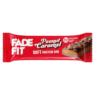 Fade Fit Peanut Caramel Soft Protein Bar, 55g