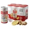 The Ginger People Bottoms Up Unfiltered Ginger Brew Sparkling Drink with Lemon, 180ml, Pack of 6