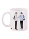 Boys Printed Coffee Mug White/Blue/Black