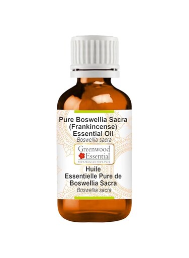 Greenwood Essential Pure Boswellia Sacra (Frankincense) Essential Oil (Boswellia sacra) Steam Distilled 5ml (0.16oz)
