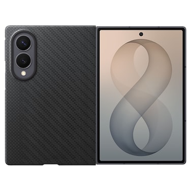 Samsung Galaxy Z Fold 8 Carbon Magnet Case, Black