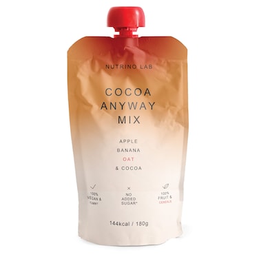 Nutrino Lab Cocoa Anyway Mix Fruit and Oat Puree, 180g