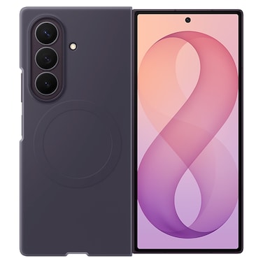 Samsung Galaxy Z Fold 8 Ultra Silicone Magnet Case, Violet Shadow