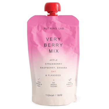 Nutrino Lab Very Berry Mix Fruit and Oat Puree, 180g
