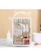 Extra Large Makeup Organizer &amp; Cosmetic Storage Box &acirc;&euro;&ldquo; 16.33&acirc;&euro; Desktop Display Cabinet with Transparent Front &amp; Top Open, Magnetic Doors, Multi-Compartment for Lipstick, Brushes, Skincare, Lotion &acirc;&euro;&ldquo; Dustproof, Moisture-Proof for Bathroom, Bedroom, Dresser