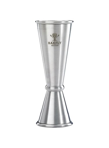 Barfly Japanese Style Jigger, 1 oz x 2 oz, Stainless