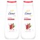 Dove Revive Body Wash Pomegranate and Hibiscus with Triple Hydration Serum, 400ml, Pack of 2