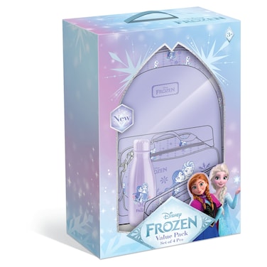 Disney Frozen 4-in-1 School Backpack Set Purple
