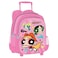 The Powerpuff Girls 5-in-1 School Trolley Bag Set Pink