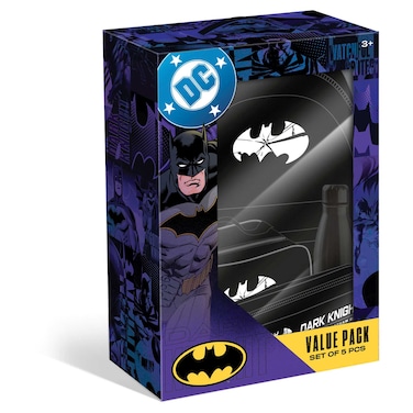 DC Batman Dark Knight 4 PCSs Backpack Set