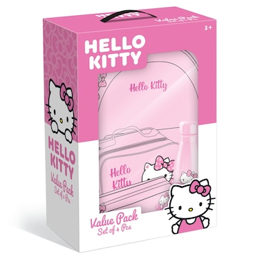 Hello Kitty 4-PCS Backpack Set, Pink