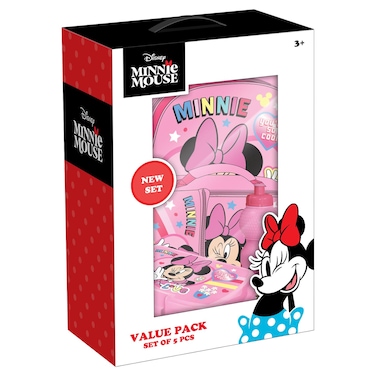 Disney Minnie Mouse 5-in-1 Value Pack, Pink
