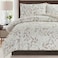 Cannon Printed Quilt, King Size, 200 Thread Count, 100% Cotton, 260x240cm, Beige