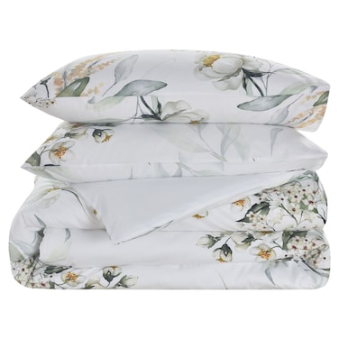 Cannon Printed Quilt, Single Size, 200 Thread Count, 100% Cotton, 160x220cm, White