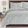 Cannon Printed Quilt, Single Size, 200 Thread Count, 100% Cotton, 160x220cm, Grey