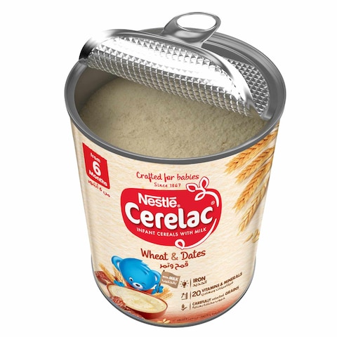 Nestle Cerelac Infant Cereal Wheat &amp; Dates 400g