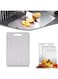 Stainless Steel Cutting Board for Kitchen Heavy Duty Chopping Board (Medium, 11.4L x 7.9 W)