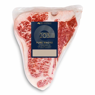 Australian Wagyu Beef T-Bone Steak 8/9
