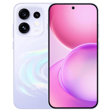OPPO Reno16 5G Smartphone, 12GB RAM, 256GB Storage, Dream Purple