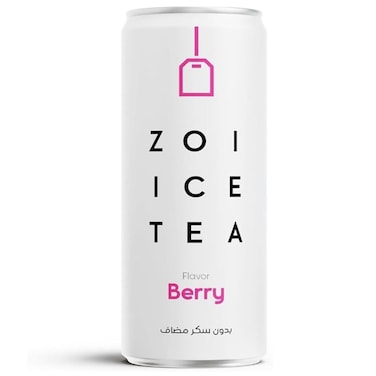 ZOI Ice Tea Berry No Added Sugar, 320ml