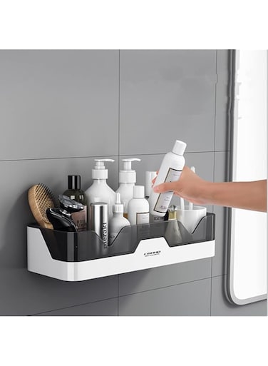 U HOOME Shower shelf Separable Bathroom Shelves Wall Mounted,shower caddy basket Storage Organizer,Adhesive Wall Shelf No Drill